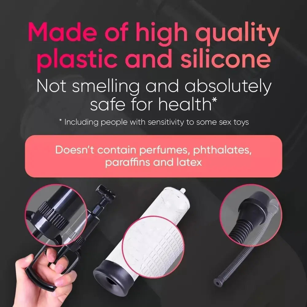 Penis Pump Enlarger Vacuum Erection Enhancer Power Up Cock Extender Stretcher - Save 15% - Sale United Kingdom Stoke-on-trent