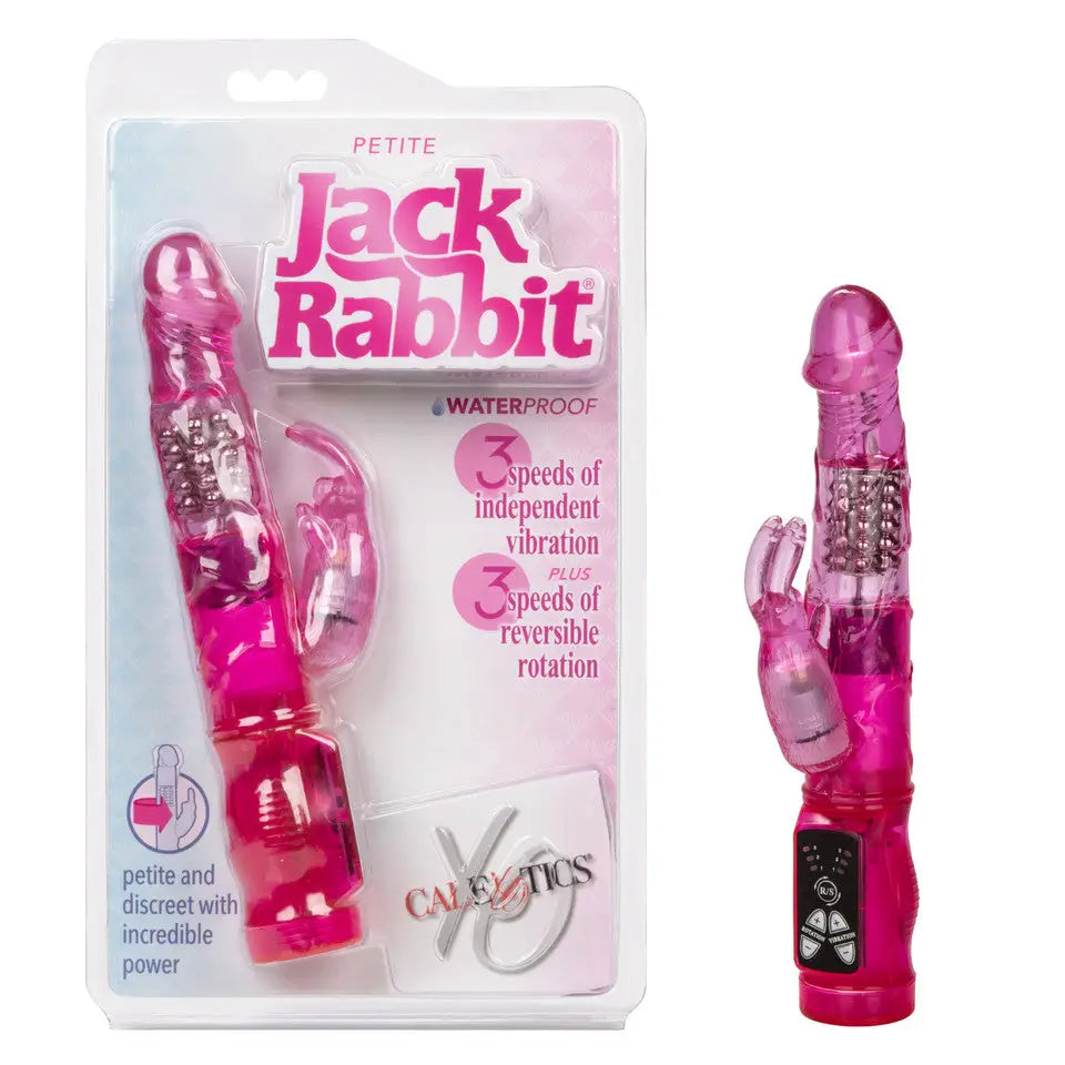 Petite Jack Rabbit - Pink - Save 15% - Fast Shipping - Vibrator United Kingdom Stoke-on-trent