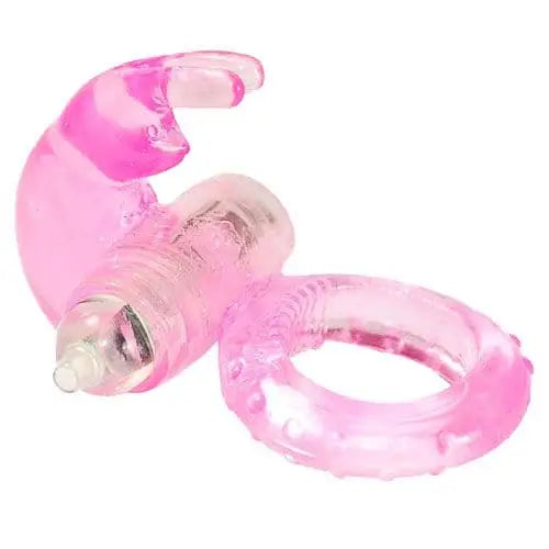 Pink Jelly Vibrating Rabbit Cock Ring - Save 15% - Fast Shipping - Sale United Kingdom Stoke-on-trent