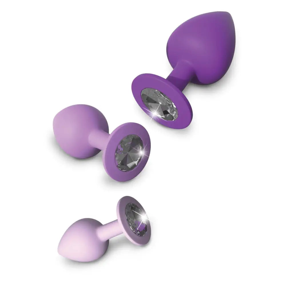Pipedream - Fantasy for Her - Little Gems Trainer Set - Purple - Save 5% - Anal Dildos United Kingdom Stoke-on-trent