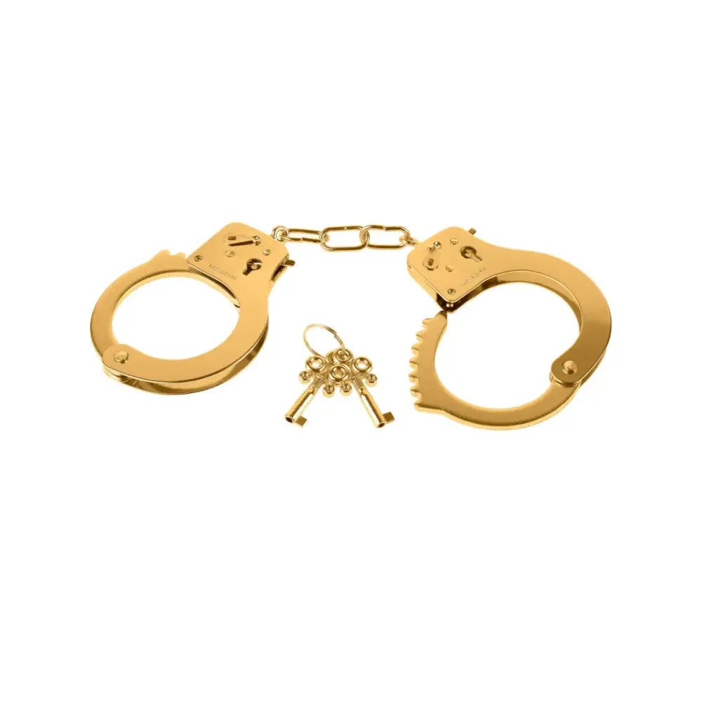 Pipedream - Fetish Fantasy Gold - Metal Cuffs - New Products – Latest Sex Toys & Adult Arrivals United Kingdom Stoke-on-trent