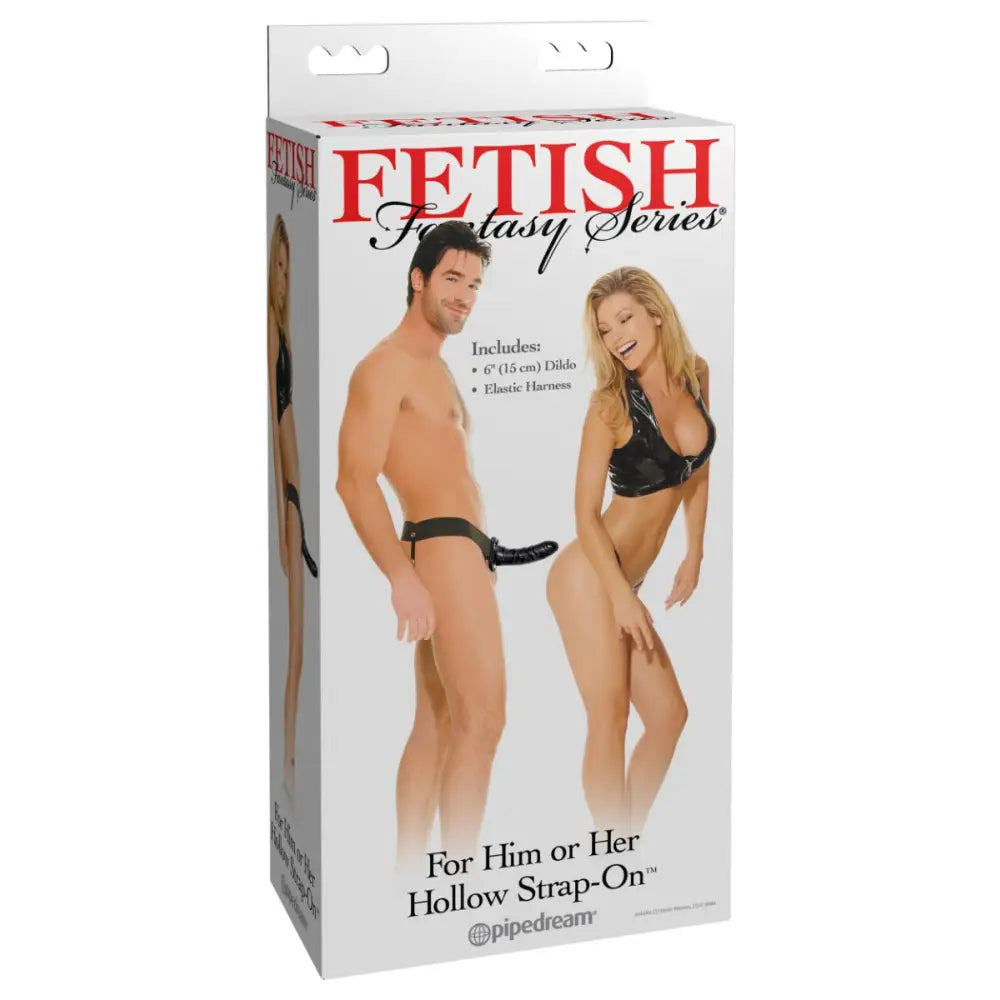Pipedream - Fetish Fantasy Series - for Him or Her Hollow Strap-on - Black - Save 15% - Sale United Kingdom Stoke-on-trent
