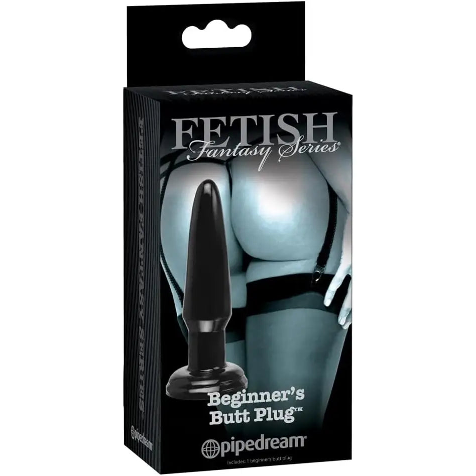 Pipedream - Fetish Fantasy Series Limited Edition - Beginner’s Butt Plug - Black - Save 20% - Anal Dildos United Kingdom Stoke-on-trent