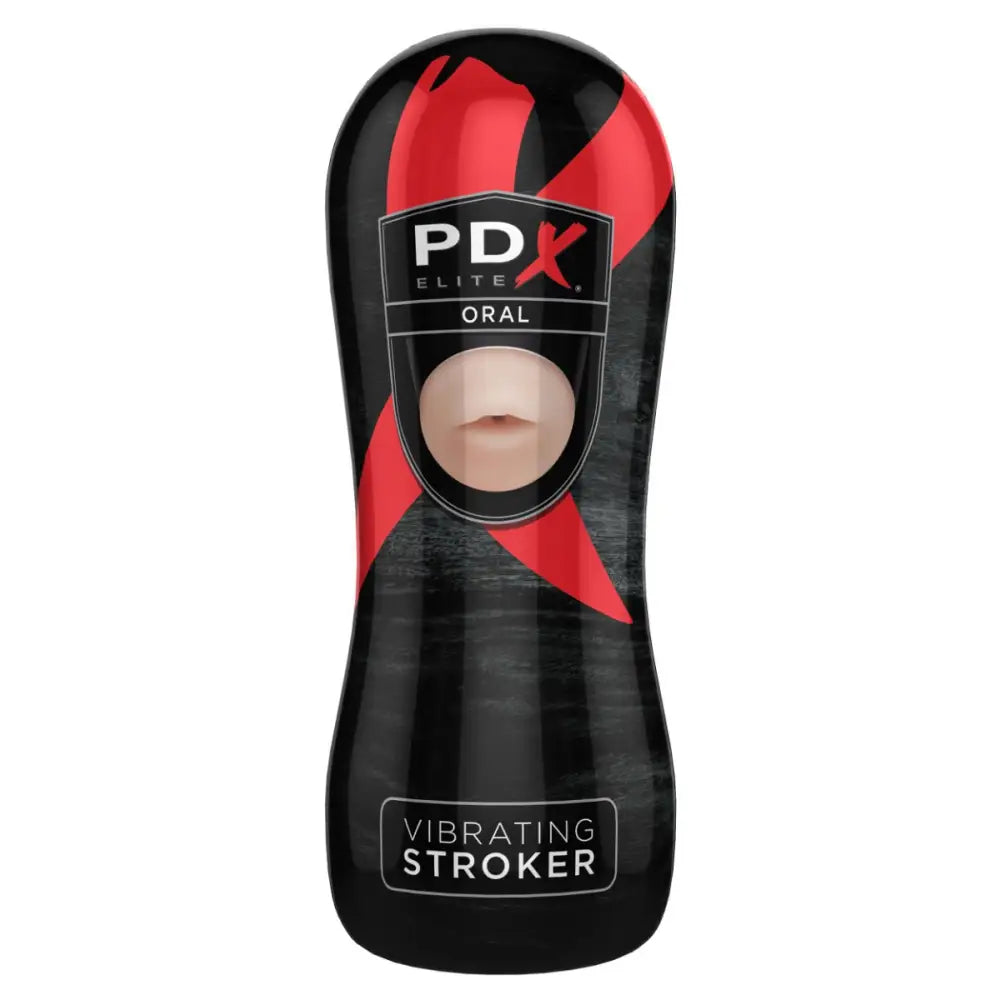 Pipedream - Pdx Elite - Vibrating Oral Stroker - Light/black - New Products – Latest Sex Toys & Adult Arrivals United Kingdom Stoke-on-trent