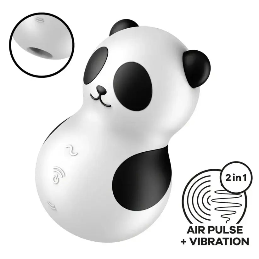 Pocket Panda Air Pulse & Vibration Clitoral Sex Toy – Waterproof Satisfyer Stimulator - Save 35% - Vibrator United Kingdom Stoke-on-trent