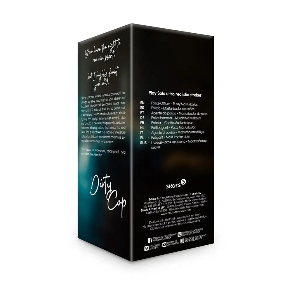 Police Officer Pussy Masturbator - Fast Shipping - Male Masturbators United Kingdom Stoke-on-trent