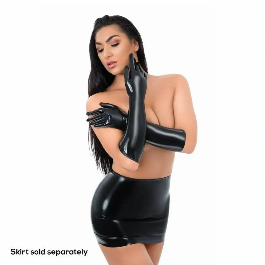 Premium Latex Gloves Uk Size Small-large 8 to 14 Erotic Sexy Lingerie/ Clubwear - Save 10% - Uk Small-large - Sale United Kingdom
