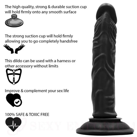 Primed Anal Dildo Black - Sex Toys - Save 25% - Fast Shipping - United Kingdom Stoke-on-trent