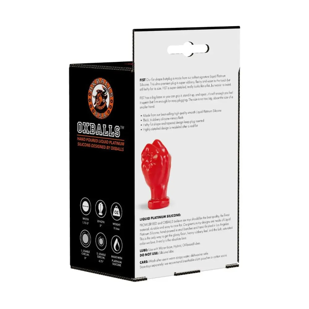 Prowler Red Fist by Oxballs - Sex Toys - Save 20% - Red Fist - Fast Shipping - Sale United Kingdom Stoke-on-trent