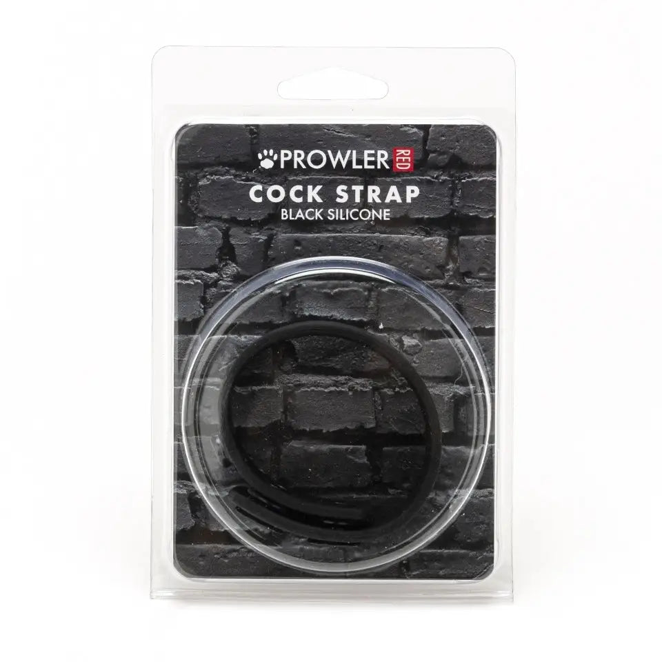 Prowler Red Silicone Adjustable Cock Strap Black - Save 15% - Fast - Sale United Kingdom Stoke-on-trent