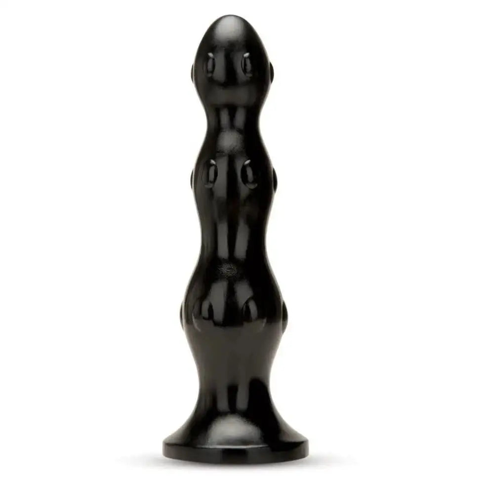Prowler Red Triple 9.5 Inch Huge Thick Xl Anal Beads Butt Plug Big Large Dildo Probe Prostate Bdsm Bondage for Women Men Couples Black