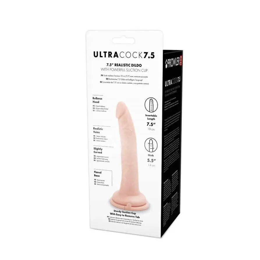 Prowler Red Ultra Cock 7.5 - Sex Toys - Save 5% - Red - Fast Shipping - Dildo United Kingdom Stoke-on-trent