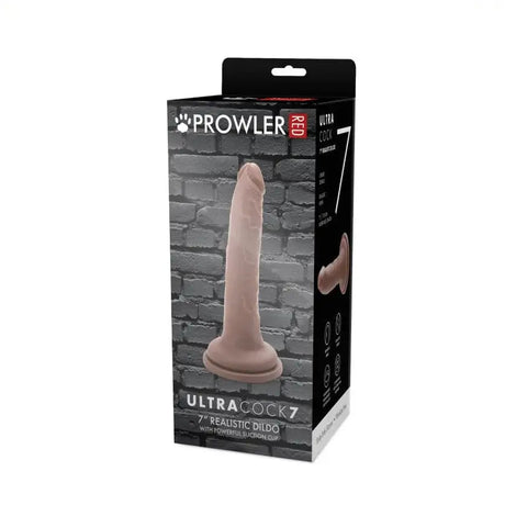 Prowler Red Ultra Cock 7 Dildo - Caramel - Save 15% - Red - Fast Shipping - United Kingdom Stoke-on-trent