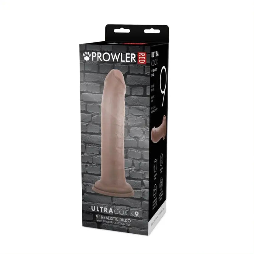 Prowler Red Ultra Cock 9 Dildo - Caramel - Sex Toys - Save 20% - Red - Fast Shipping - United Kingdom Stoke-on-trent