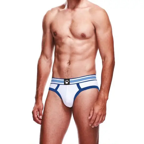 Prowler White/blue Brief Large - Save 15% - White/blue - Fast Shipping - Sale United Kingdom Stoke-on-trent