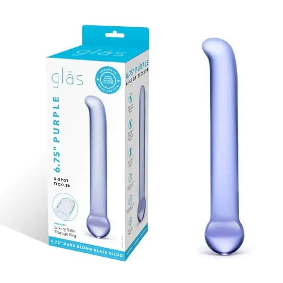 Purple G-spot Glass Dildo - Save 15% - G-spot - Fast Shipping - United Kingdom Stoke-on-trent