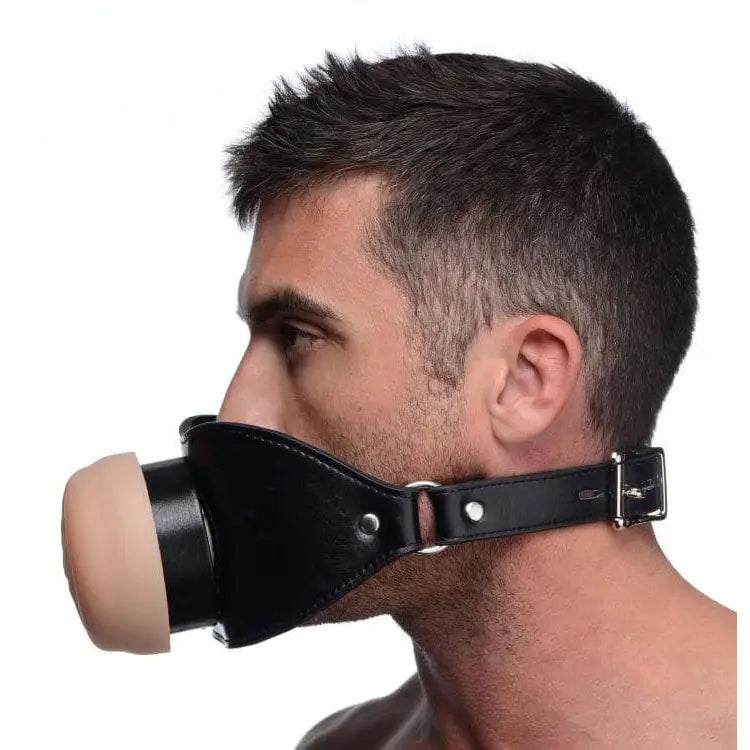 Pussy Face Oral Sex Mouth Gag - Save 15% - Fast Shipping - Sale United Kingdom Stoke-on-trent