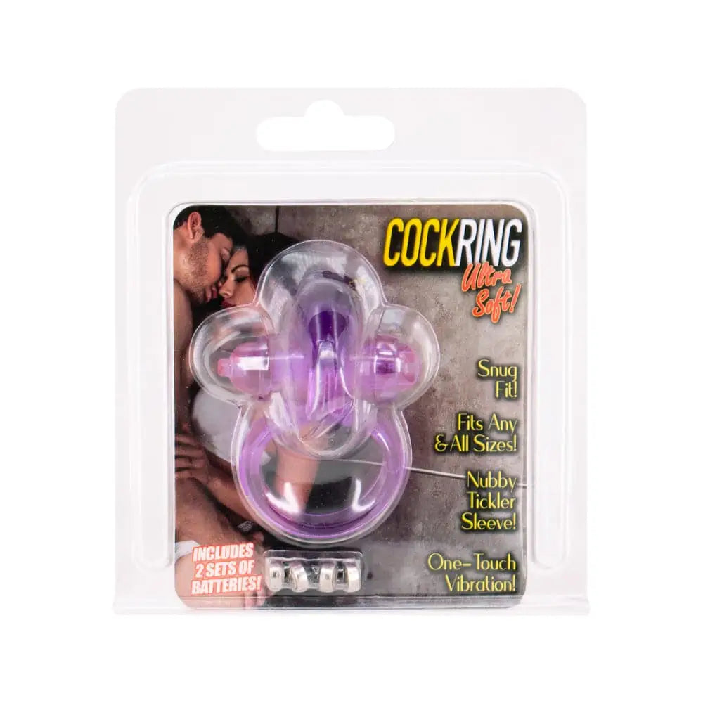 Rabbit Ultra Soft Vibrating Cockring - Save 20% - Fast Shipping - Sale United Kingdom Stoke-on-trent