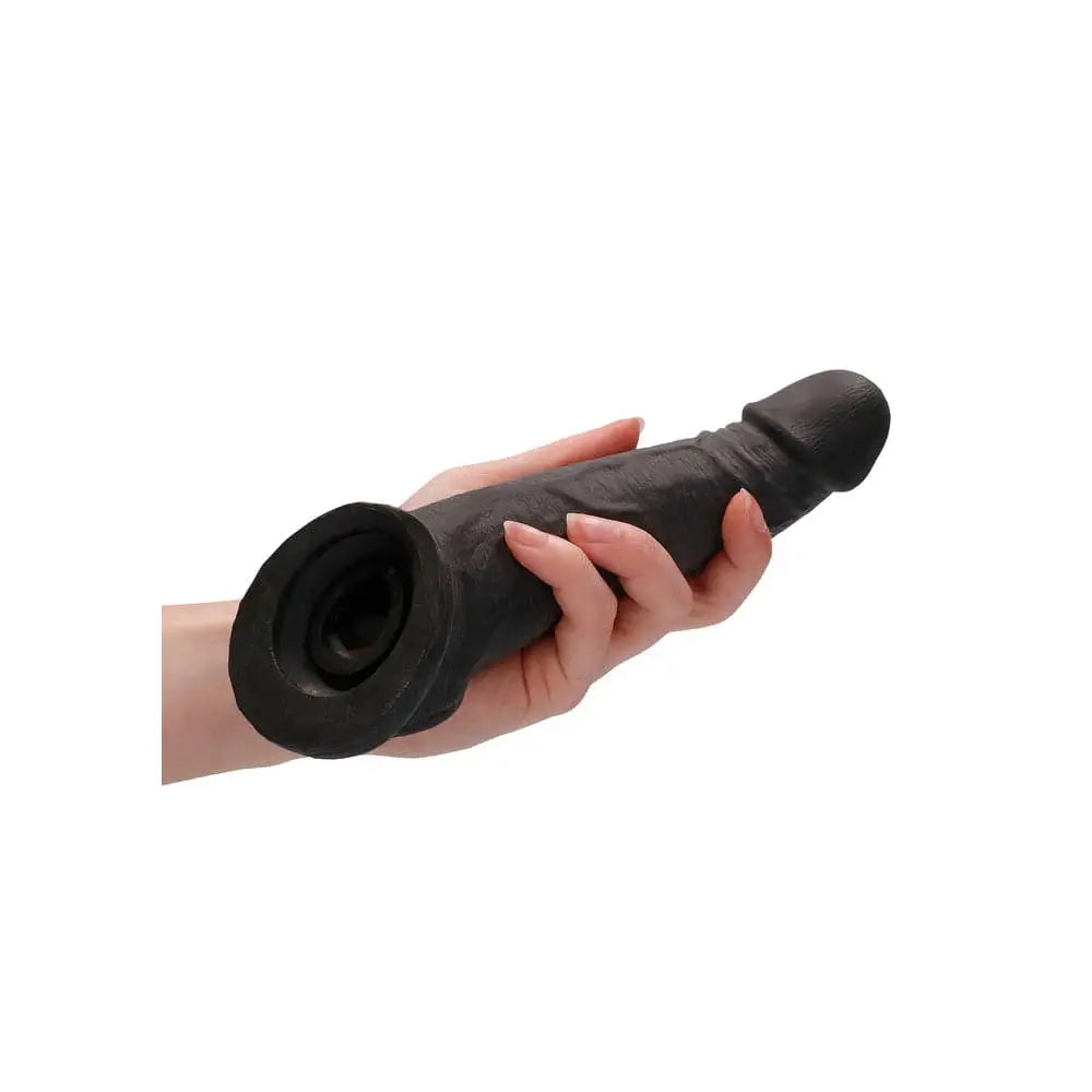 Realrock 8 Inch Penis Sleeve Black - Save 15% - Realrock - Fast Shipping - Sale United Kingdom Stoke-on-trent