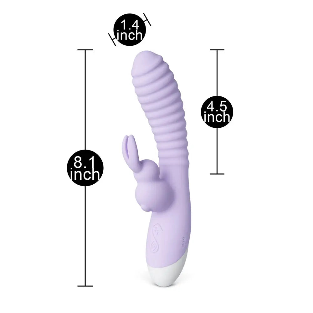 Rechargeable 12speed Rabbit Vibrator Purple - 12speed - Fast Shipping - New Products United Kingdom Stoke-on-trent