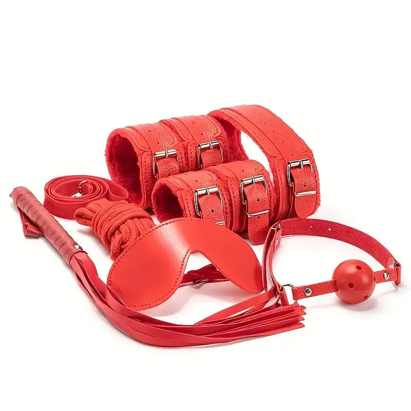 Red Bondage Kit - Save 20% - Fast Shipping - Sale United Kingdom Stoke-on-trent