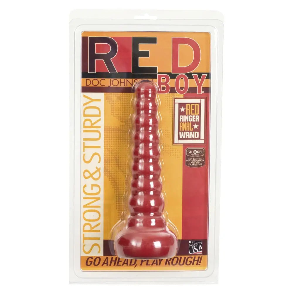 Red Boy Anal Wand Butt Plug - Save 15% - Fast Shipping - Sale United Kingdom Stoke-on-trent