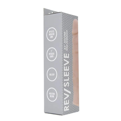 Rev-sleeves 8.5 Inch Realistic Silicone Penis Extension Sleeve - Save 10% - Rev-sleeves - Sale United Kingdom Stoke-on-trent