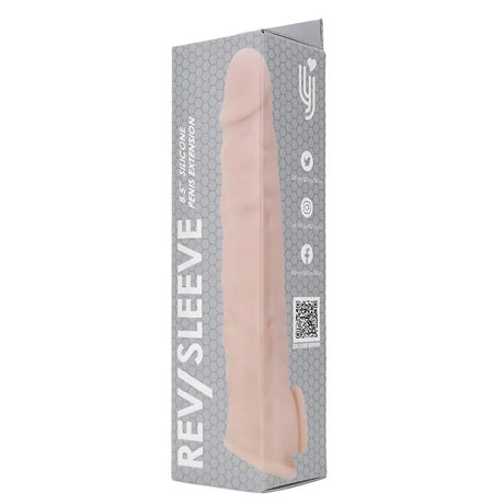 Rev-sleeves 8.5 Inch Realistic Silicone Penis Extension Sleeve - Save 10% - Rev-sleeves - Sale United Kingdom Stoke-on-trent