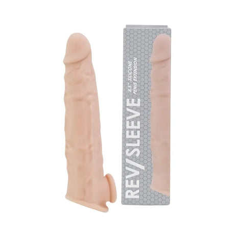 Rev-sleeves 8.5 Inch Realistic Silicone Penis Extension Sleeve - Save 10% - Rev-sleeves - Sale United Kingdom Stoke-on-trent