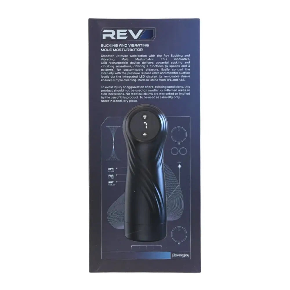 Rev Sucking and Vibrating Male Masturbator - Save 20% - Sale United Kingdom Stoke-on-trent