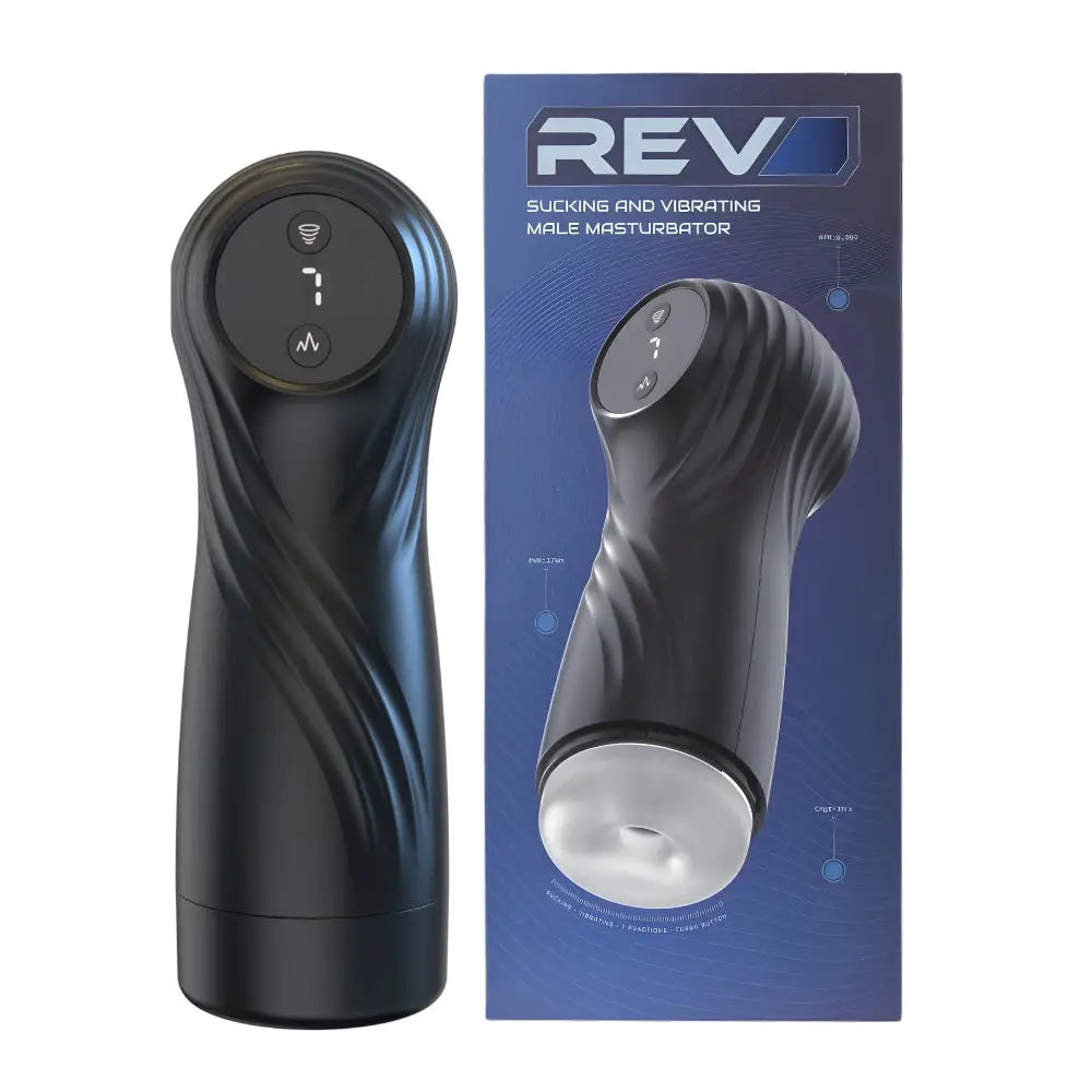Rev Sucking and Vibrating Male Masturbator - Save 20% - Sale United Kingdom Stoke-on-trent