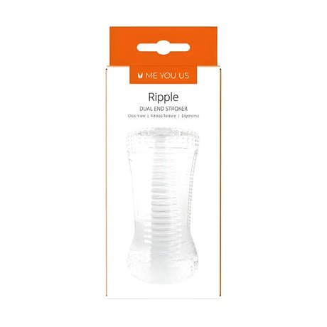 Ripple Dual End Stroker Male Masturbator - Save 20% - Fast Shipping - Sale United Kingdom Stoke-on-trent