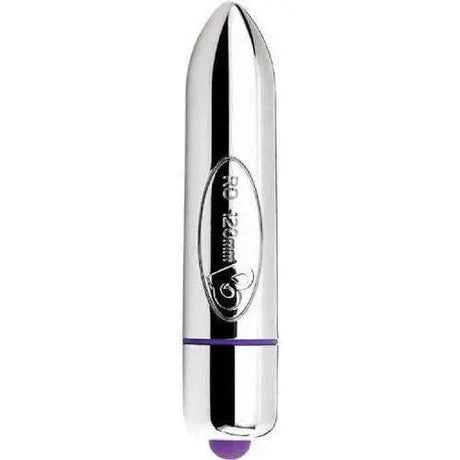 Rocks off 120mm 5 Speed Vibrator Silver - Save 15% - off 120mm - Fast Shipping - United Kingdom Stoke-on-trent