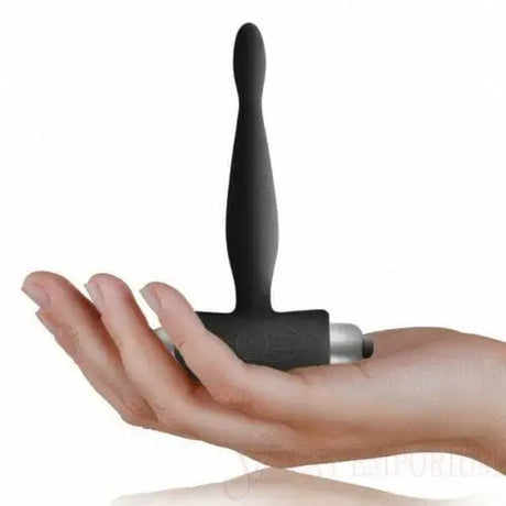Rocks-off 7 Speed Teazer Butt Plug Black - Save 15% - Rocks-off Teazer - Fast Shipping - Anal Vibrators United Kingdom Stoke-on-trent