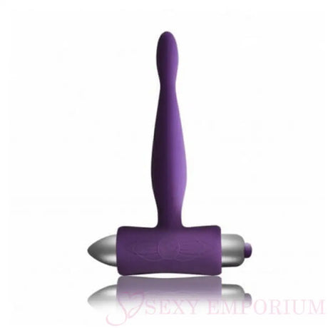 Rocks-off 7 Speed Teazer Butt Plug Purple - Save 15% - Rocks-off Teazer - Fast Shipping - Vibrator United Kingdom Stoke-on-trent