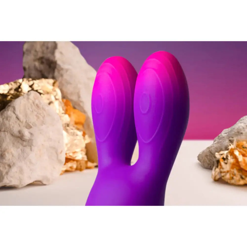 Rocks off Glo-girl Bunny Vibrator Purple Pink - Octo - Save 10% - off Glo-girl - Fast - United Kingdom Stoke-on-trent