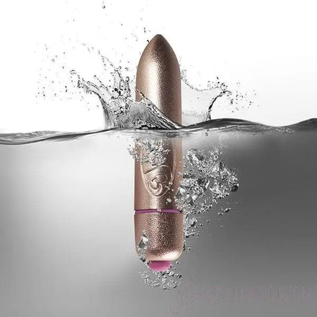Rocks off Precious Gold Bullet 7 Speed - Save 15% - off - Fast Shipping - Vibrator United Kingdom Stoke-on-trent