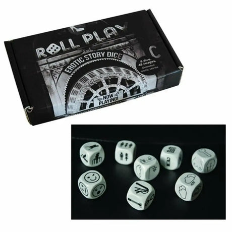 Roll Play Dice - Erotic Adult Role Game Story - Save 15% - Fast - Sale United Kingdom Stoke-on-trent