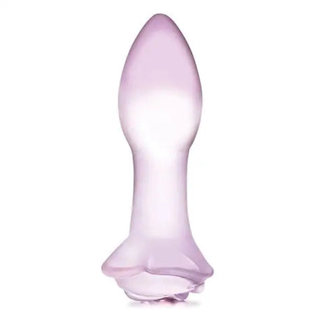 Rosebud Glass Butt Plug - Save 20% - Fast Shipping - Anal Dildos United Kingdom Stoke-on-trent