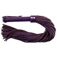 Rouge Garments Large Purple Leather Flogger - Save 15% - Fast Shipping - Sale United Kingdom Stoke-on-trent