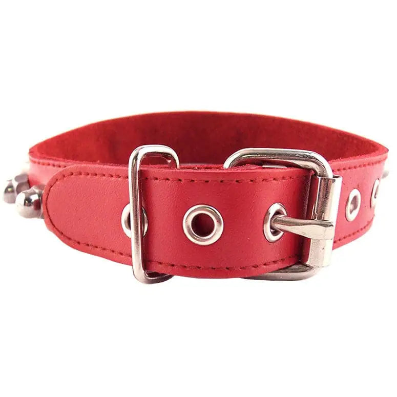 Rouge Garments Red Nut Collar - Save 20% - Fast Shipping - Sale United Kingdom Stoke-on-trent