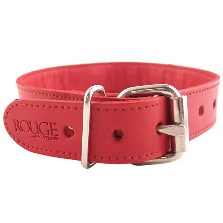 Rouge Garments Red Studded Oring Collar - Save 20% - Oring - Fast Shipping - Sale United Kingdom Stoke-on-trent