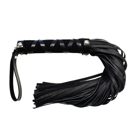 Rouge Short Leather Flogger with Studs - Save 15% - with - Fast Shipping - Sale United Kingdom Stoke-on-trent