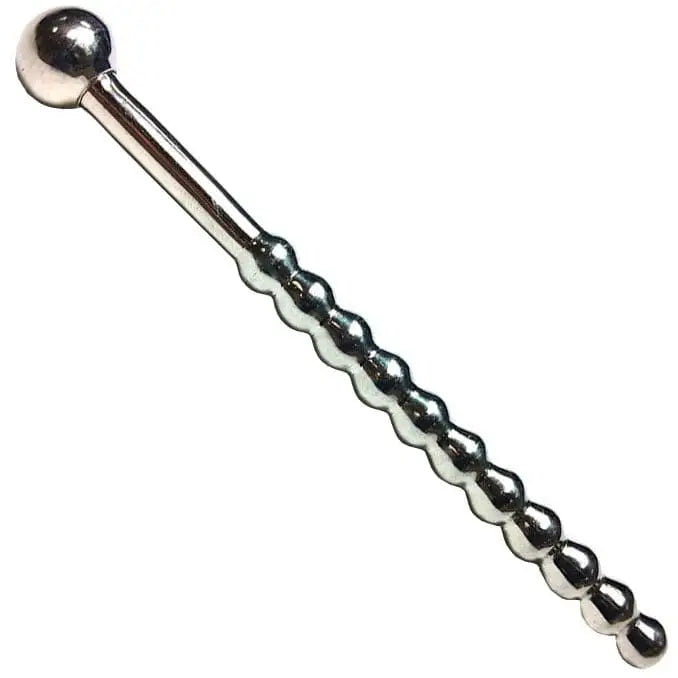Rouge Stainless Steel Beaded Urethral Sound - Save 20% - Fast Shipping - Sale United Kingdom Stoke-on-trent