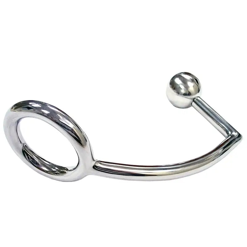 Rouge Stainless Steel Cock Ring with Anal Probe - Save 20% - with - Fast - Dildos United Kingdom Stoke-on-trent