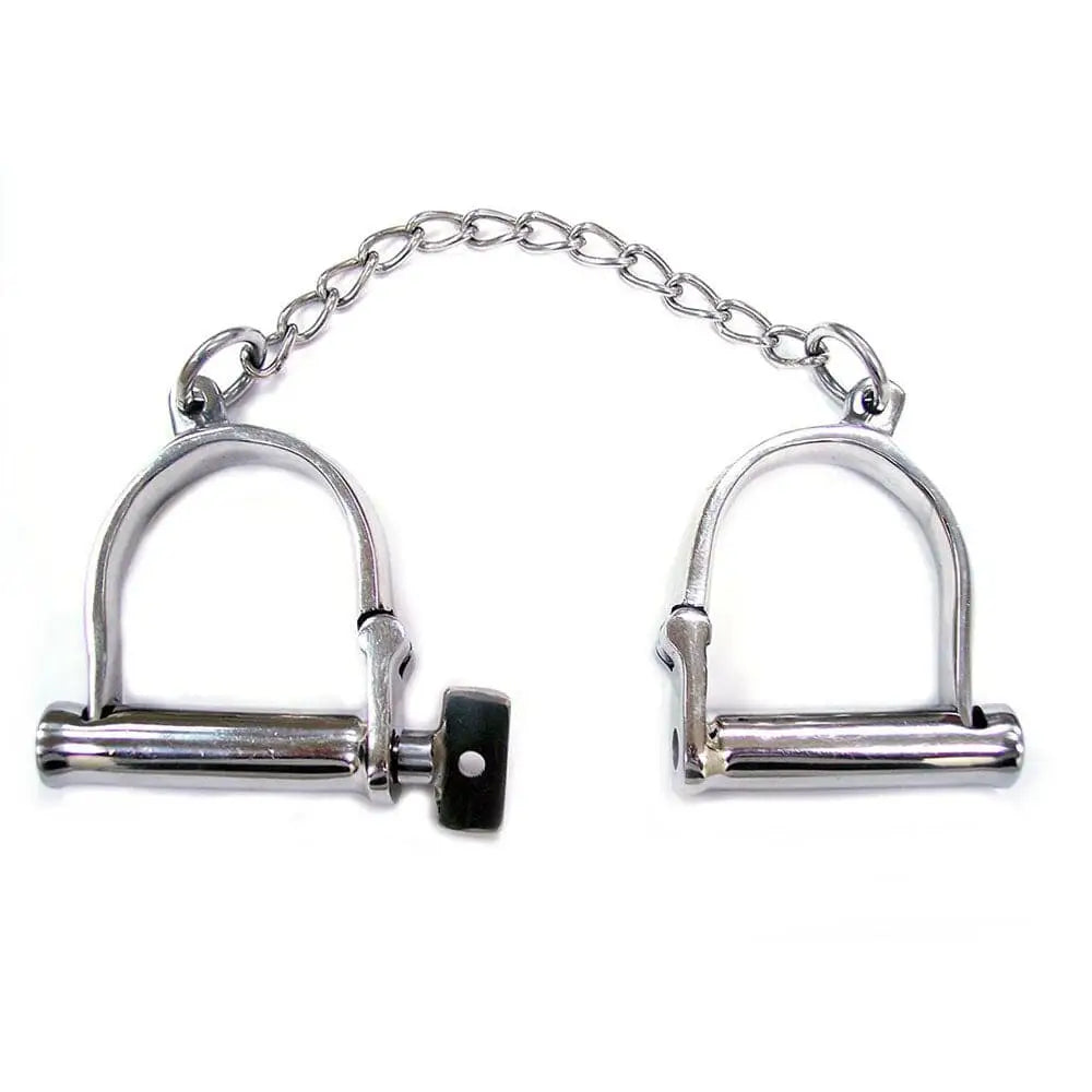 Rouge Stainless Steel Wrist Shackles - Save 20% - Fast Shipping - Sale United Kingdom Stoke-on-trent