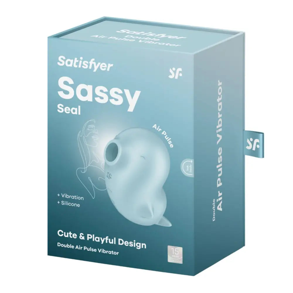Satisfyer Sassy Seal Air Pulse & Vibration Clitoral Sex Toy - Save 35% - – - Vibrator United Kingdom Stoke-on-trent