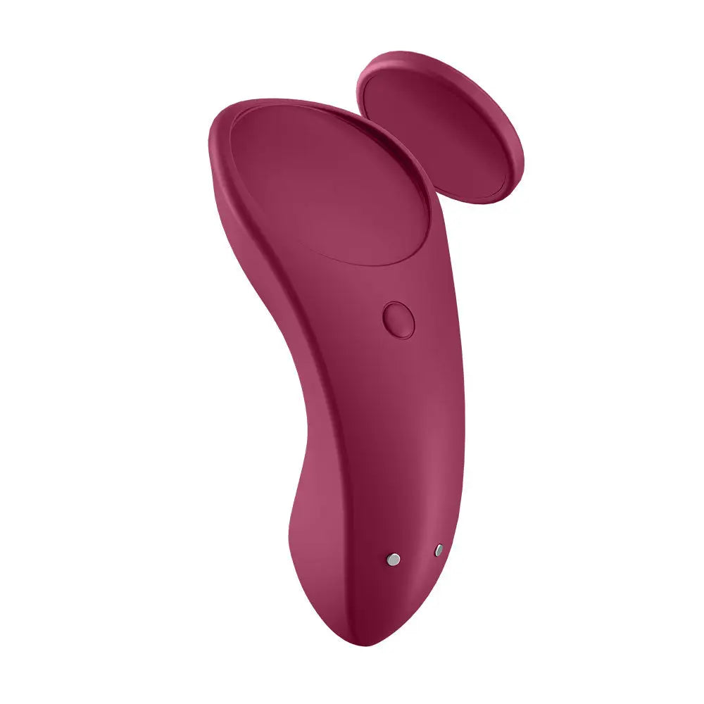 Satisfyer App Enabled Sexy Secret Panty Vibrator - Wine Red - Save 10% - Fast - United Kingdom Stoke-on-trent