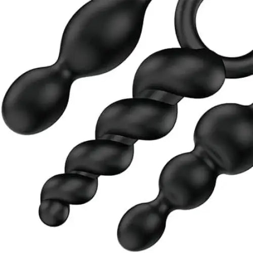 Satisfyer Booty Call Set of 3 Black Anal Plugs - Save 15% - of - Fast - Sale United Kingdom Stoke-on-trent