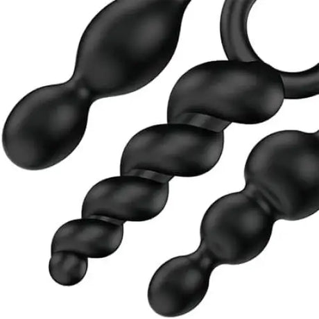 Satisfyer Booty Call Set of 3 Black Anal Plugs - Save 15% - of - Fast - Sale United Kingdom Stoke-on-trent